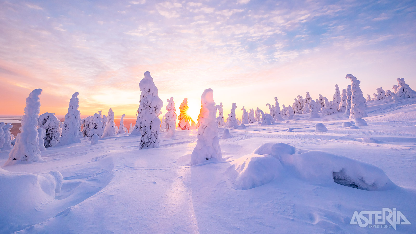 De regio rond Ruka staat gekend als één van de mooiste natuurgebieden en winterlandschappen van Noord-Scandinavië