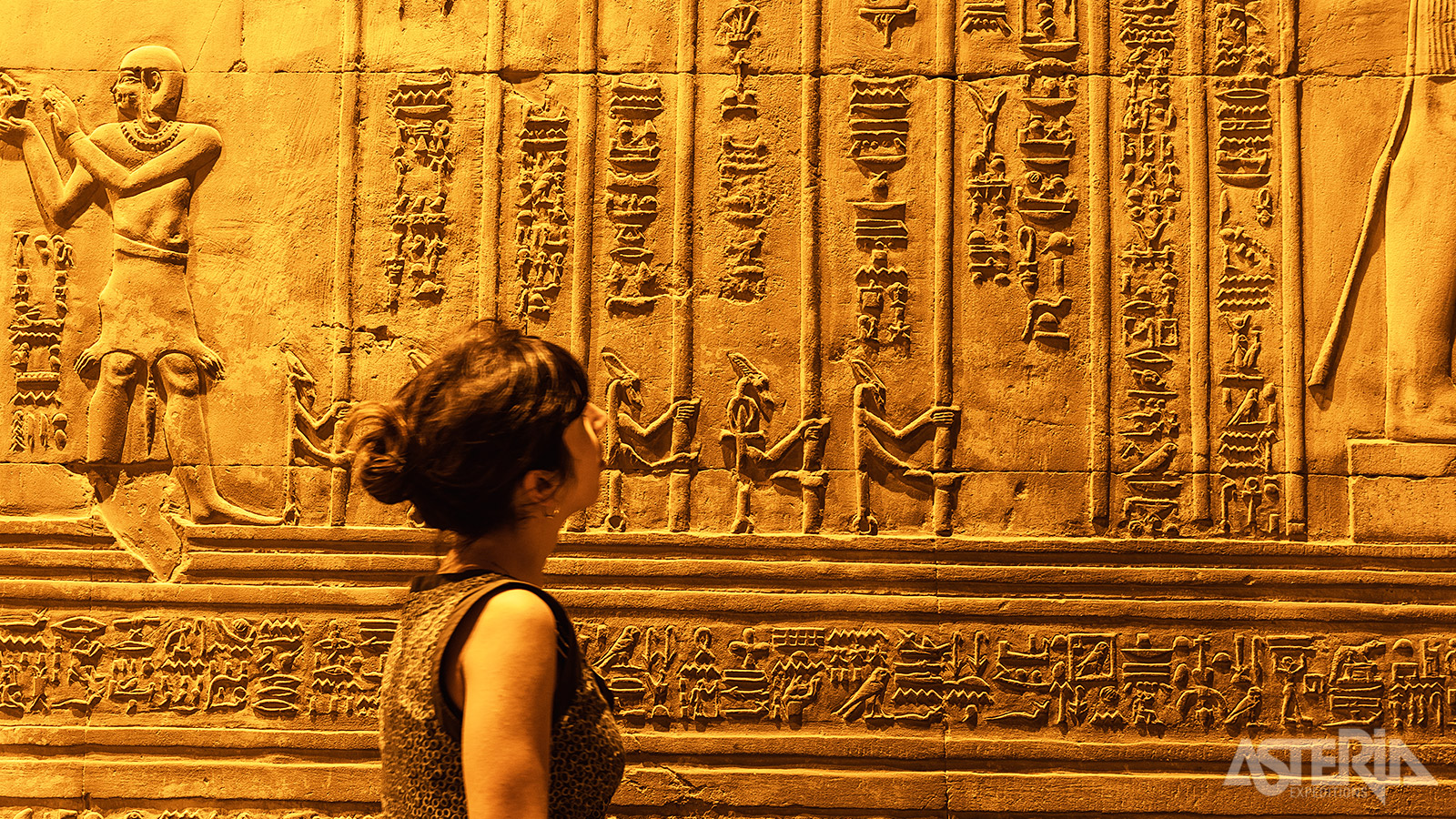 De Tempel van Kom Ombo stond bekend om zijn helende krachten en mensen reisden naar hier voor genezing