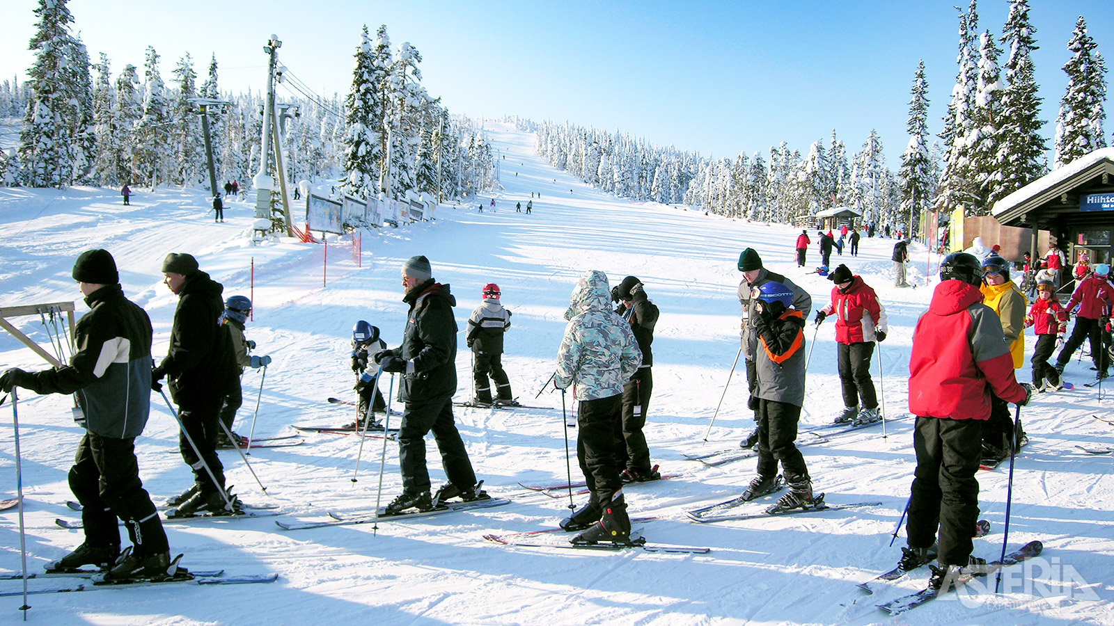 Tijdens een vrije dag kunnen skiërs en langlaufersnaar zich naar hartenlust uitleven