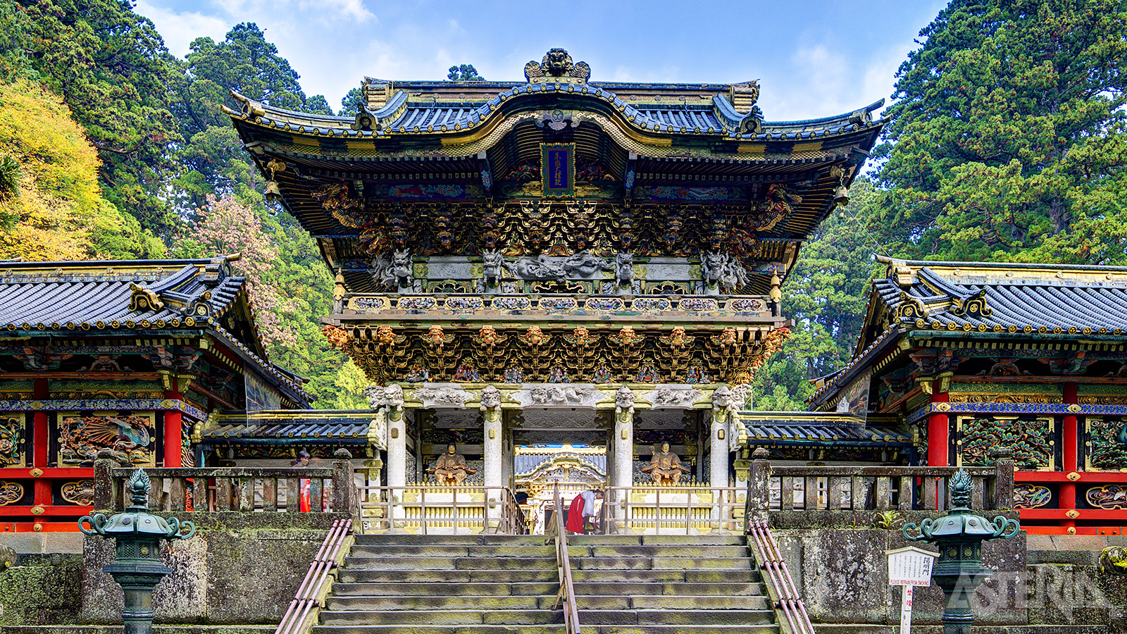 De Rinno-ji-tempel uit de 8e eeuw is de grootste boeddhistische tempel in Nikko