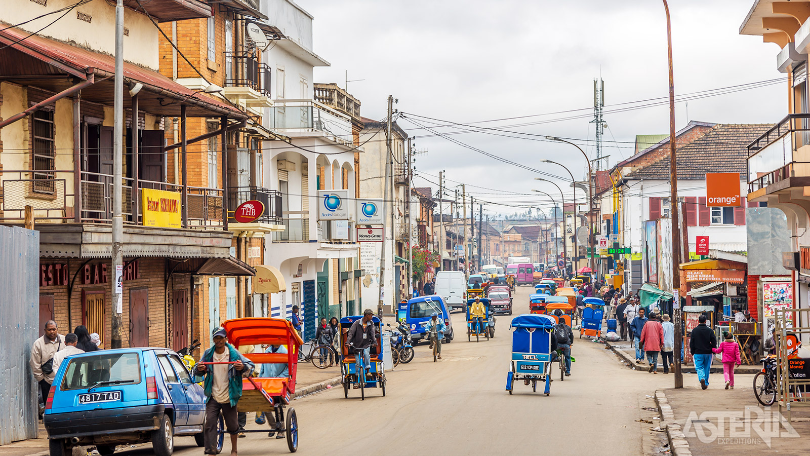 Je reis start in Antananarivo (of kortweg Tana), de hoofdstad van Madagascar