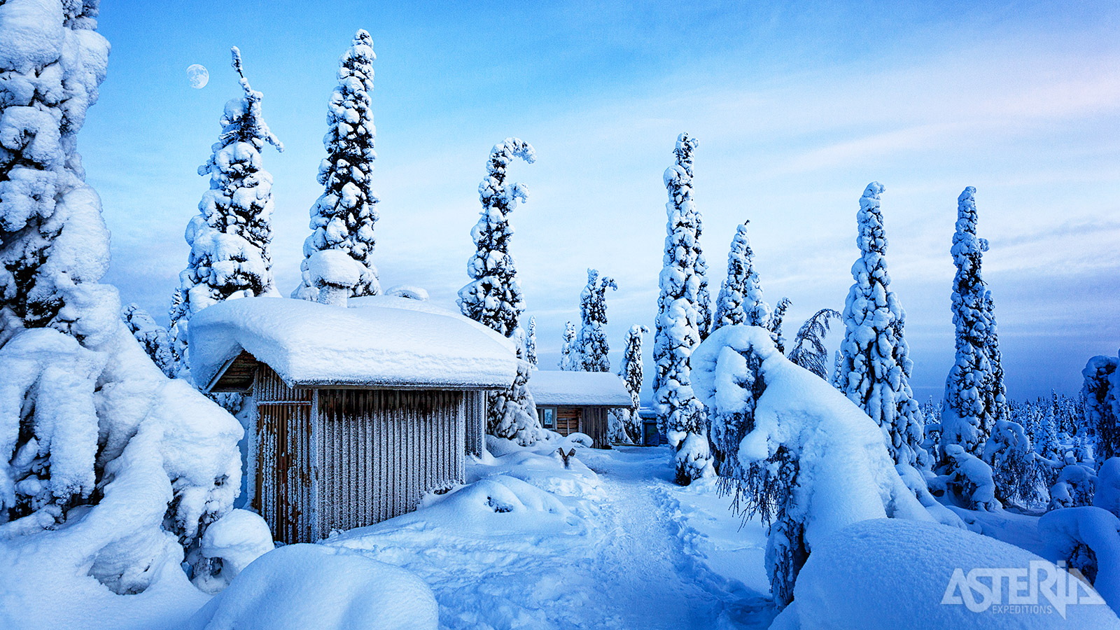 In het zuidoosten van Lapland ligt Ruka, een van de mooiste gebieden van Finland