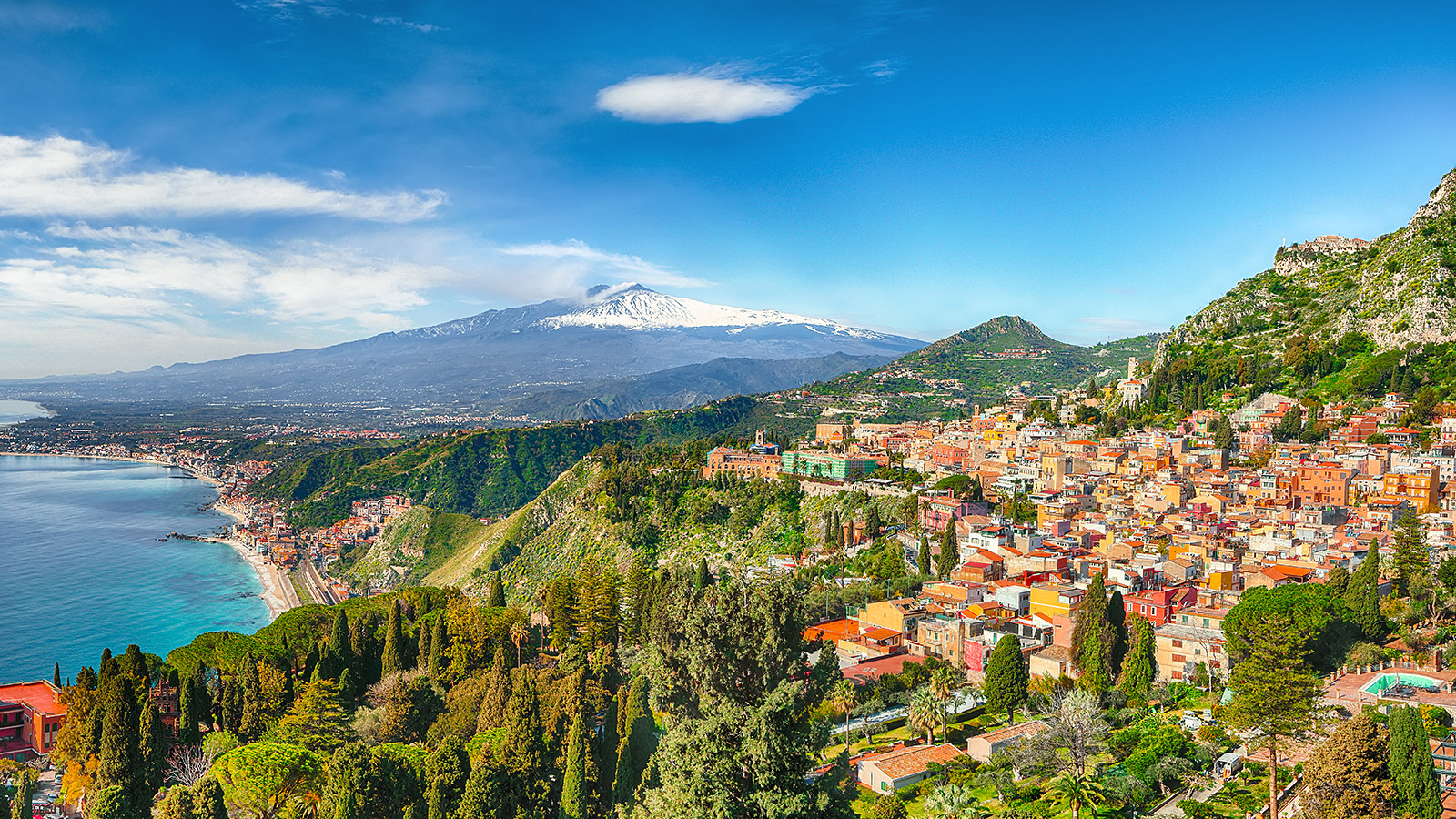 Het lieflijke Taormina, de ‘Parel van de Ionische Zee’